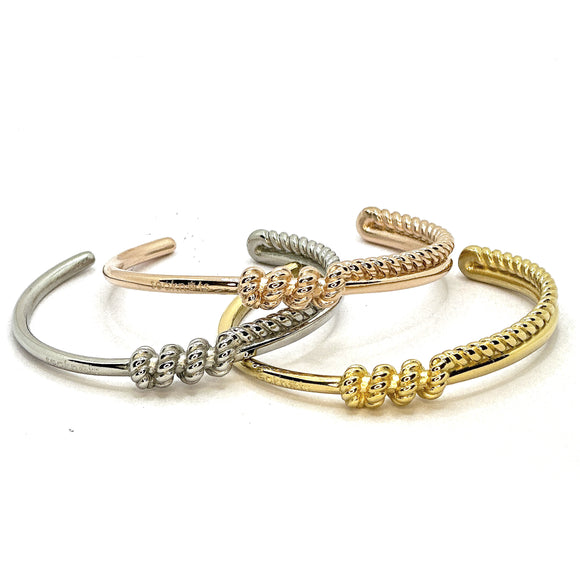 SS OPEN ROPE BANGLE