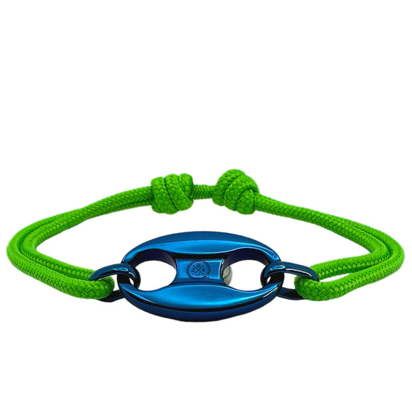 Mariner Knots Neon Green/Blue