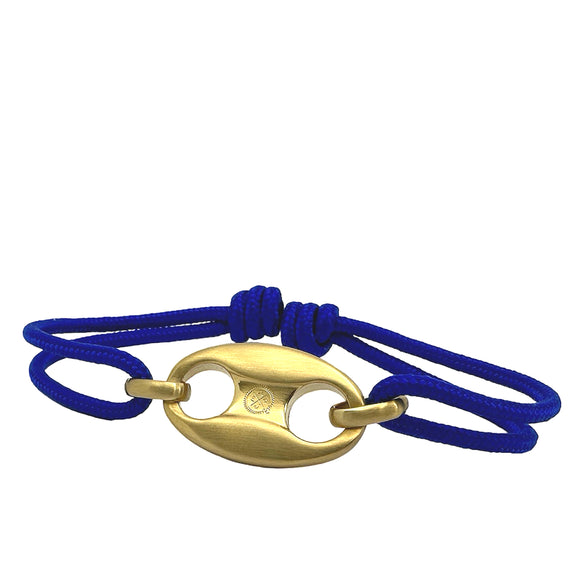 Mariner Knots Royal Blue/Brushed Gold