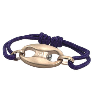 Mariner Knots Purple/Brushed Rose Gold