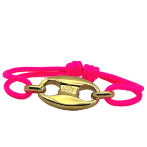 Mariner Knots Neon Pink/Gold