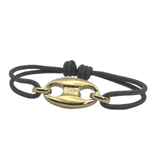 Mariner Knots Charcoal/Gold