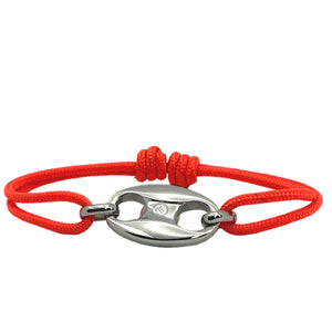 Mariner Knots Orange/Silver