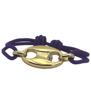 Mariner Knots Purple/Gold