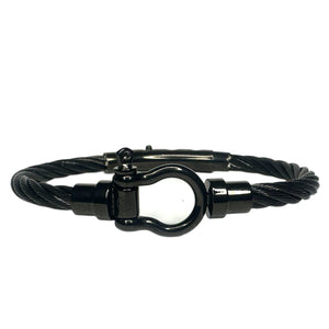 SS Marine Cord W Shackle Black