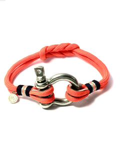 Double Cord Orange With SS Shackle